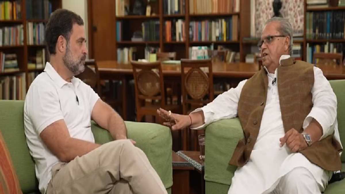 राहुल-सत्यपाल वार्ता से उभरती सियासी तस्वीर